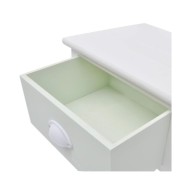 Table de chevet en style français 2 pcs Bois 