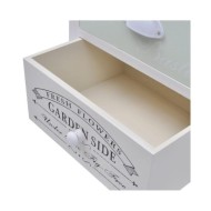 Table de chevet en style français 2 pcs Bois 