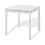 Ensemble de salle à manger trois pièces Pinède Blanc