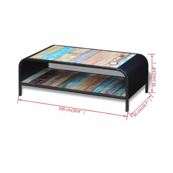 Table basse Bois de récupération massif