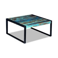 Table basse Bois de récupération massif 80 x 80 x 40 cm