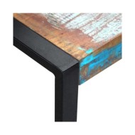Table basse Bois de récupération massif 80 x 80 x 40 cm