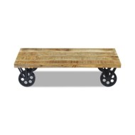 Table basse en bois de manguier 120 x 60 x 30 cm