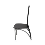 Chaises de salle à manger 4 pcs Noir Similicuir