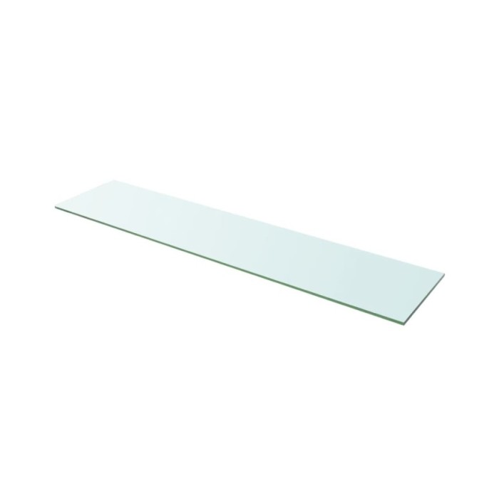 Panneau pour étagère Verre transparent 110 x 25 cm