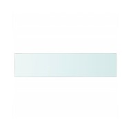 Panneau pour étagère Verre transparent 110 x 25 cm