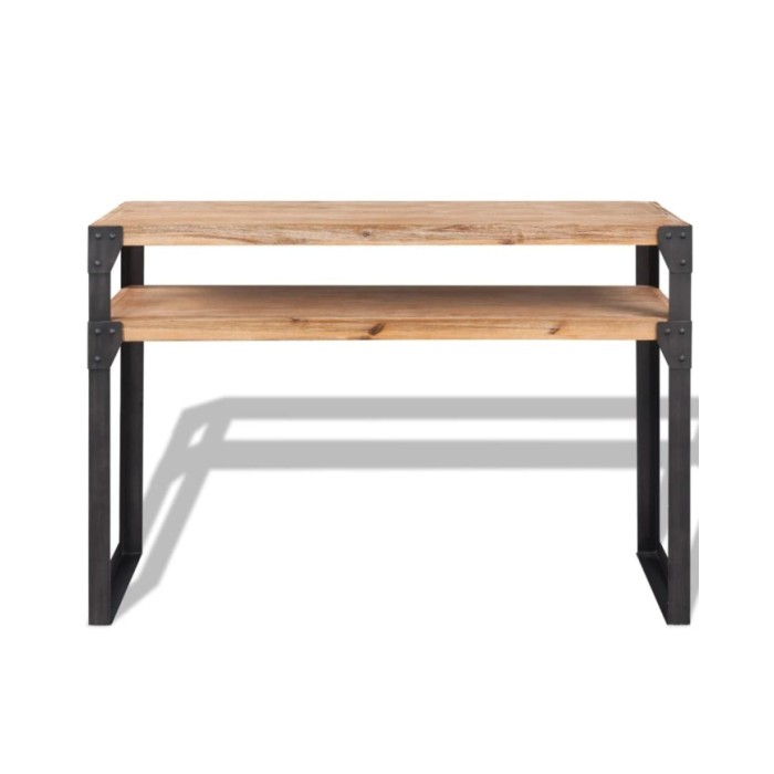 Table console Bois d'acacia massif 120 x 40 x 85 cm