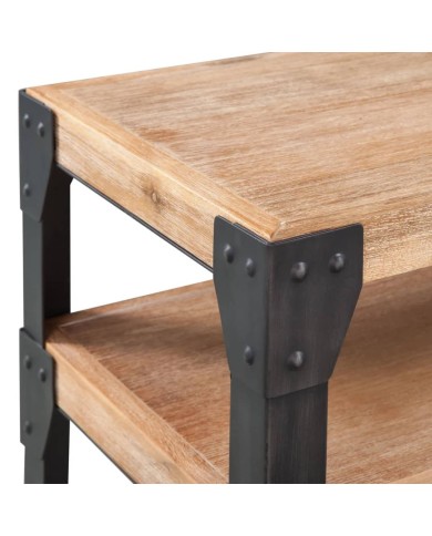 Table console Bois d'acacia massif 120 x 40 x 85 cm