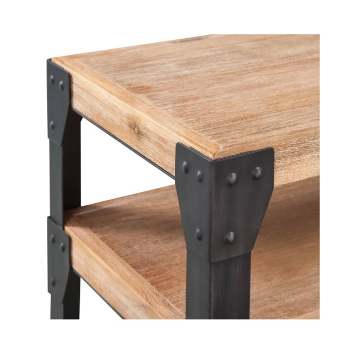 Table console Bois d'acacia massif 120 x 40 x 85 cm