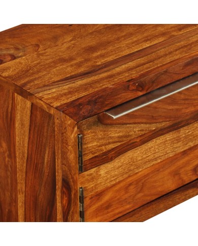 Meuble TV Bois massif de Sesham 120 x 30 x 30 cm