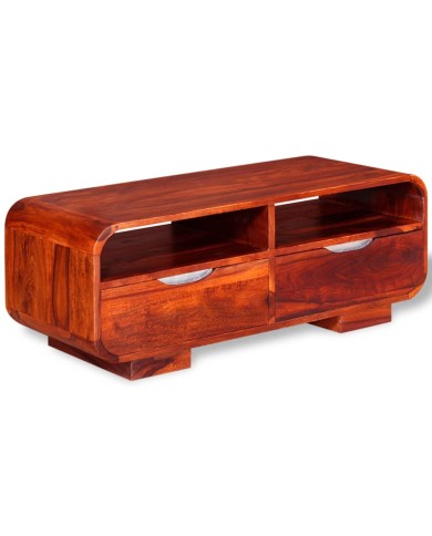 Table basse Bois massif de Sesham 90 x 40 x 35 cm