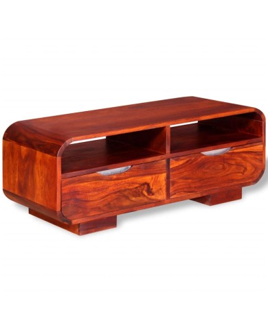 Table basse Bois massif de Sesham 90 x 40 x 35 cm