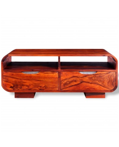 Table basse Bois massif de Sesham 90 x 40 x 35 cm