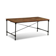 Table de salle à manger Bois de récupération massif 180 cm               