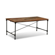 Table de salle à manger Bois de récupération massif 180 cm               