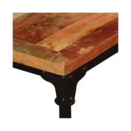 Table de salle à manger Bois de récupération massif 180 cm               