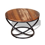 Table basse Bois de récupération massif 60 x 60 x 40 cm