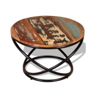 Table basse Bois de récupération massif 60 x 60 x 40 cm