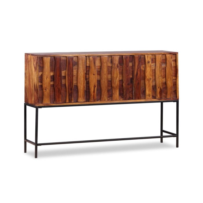 Buffet Bois massif de Sesham 120 x 30 x 80 cm