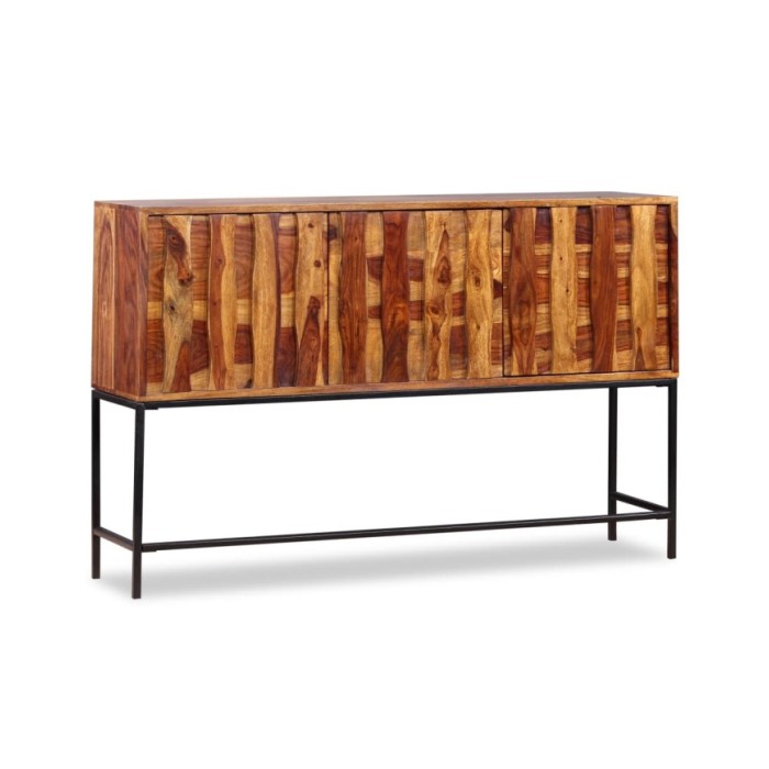 Buffet Bois massif de Sesham 120 x 30 x 80 cm