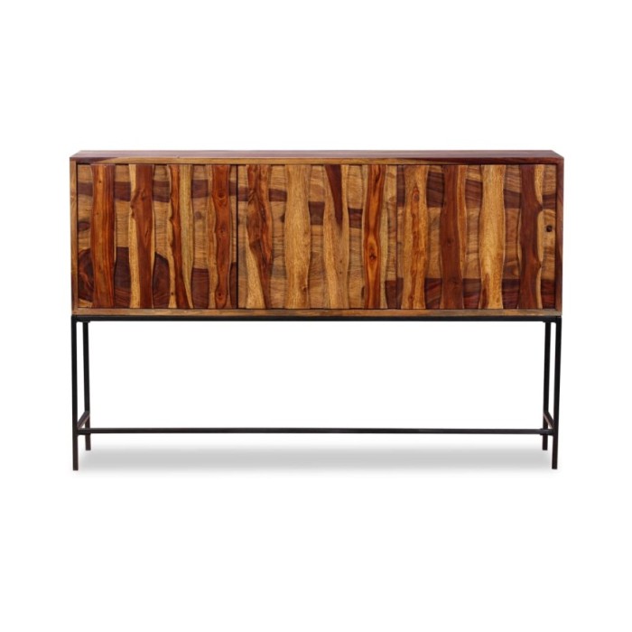 Buffet Bois massif de Sesham 120 x 30 x 80 cm