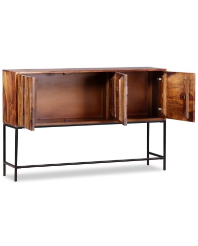 Buffet Bois massif de Sesham 120 x 30 x 80 cm