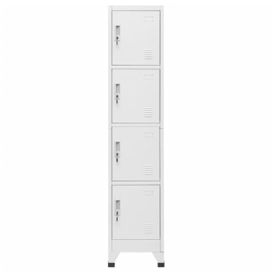 Armoire à casier avec 4 compartiments 38x45x180 cm  