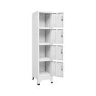 Armoire à casier avec 4 compartiments 38x45x180 cm  
