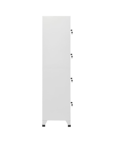 Armoire à casier avec 4 compartiments 38x45x180 cm  