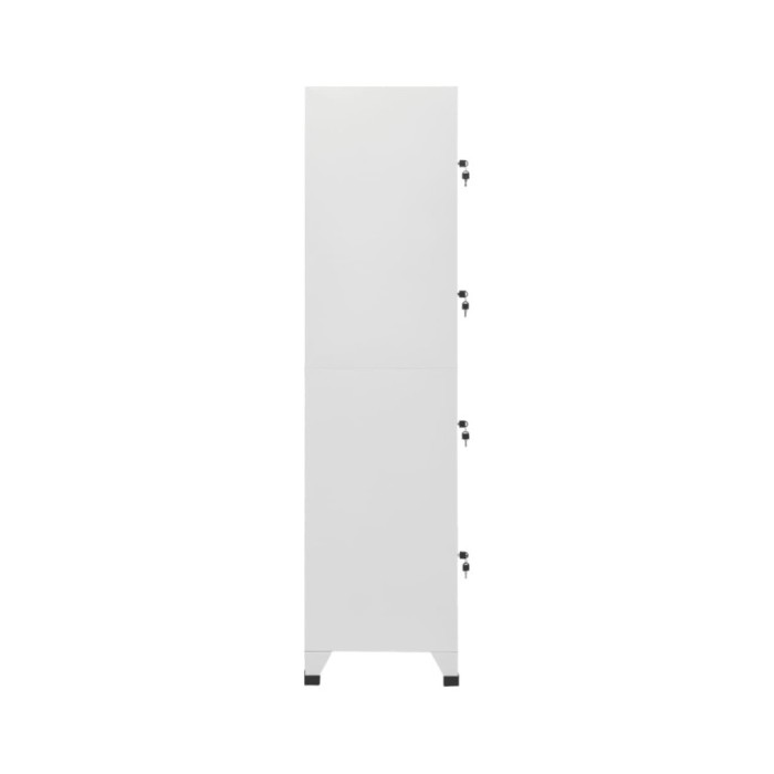Armoire à casier avec 4 compartiments 38x45x180 cm  