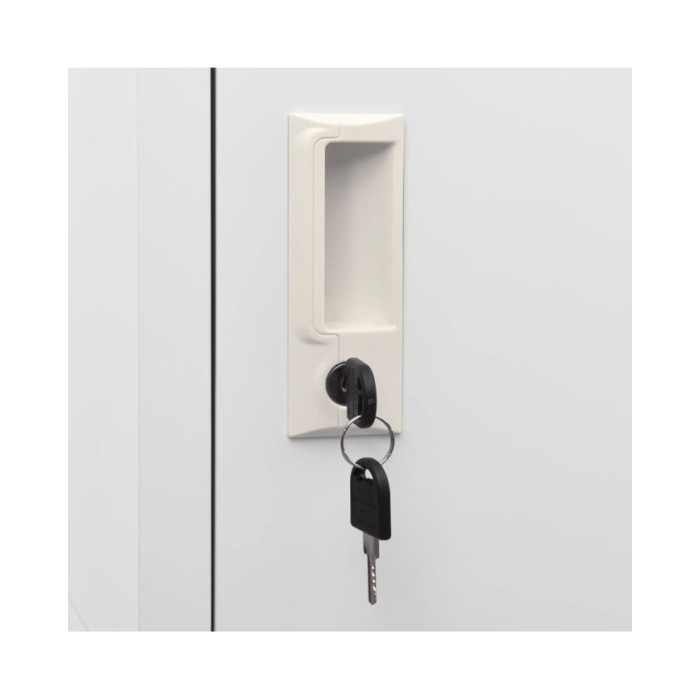 Armoire à casier avec 4 compartiments 38x45x180 cm  