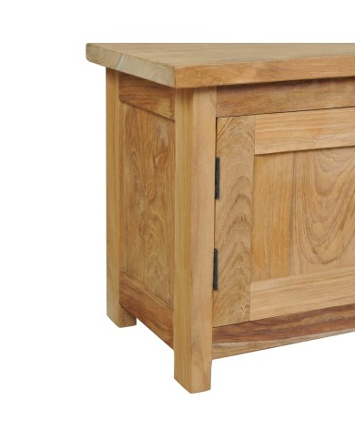 Meuble TV Teck massif 120 x 30 x 40 cm