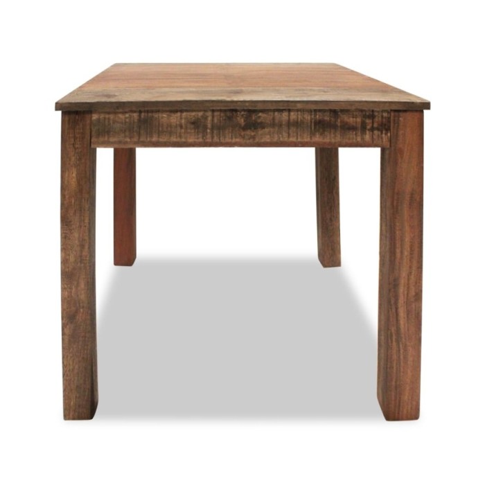 Table de salle à manger Bois de récupération massif 82x80x76 cm