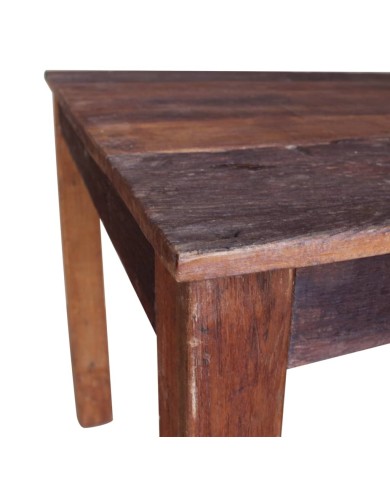 Table de salle à manger Bois de récupération massif 82x80x76 cm
