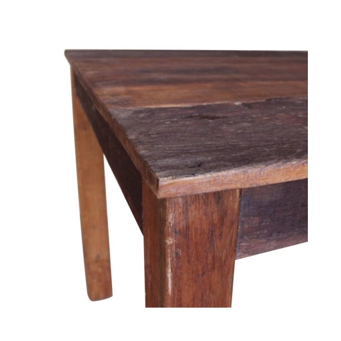Table de salle à manger Bois de récupération massif 82x80x76 cm