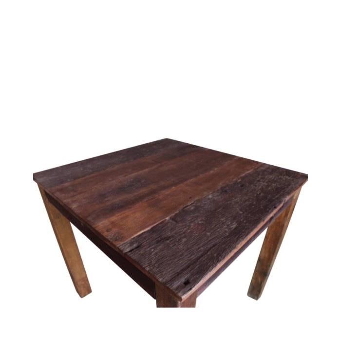 Table de salle à manger Bois de récupération massif 82x80x76 cm