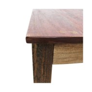 Table de salle à manger Bois de récupération massif 82x80x76 cm