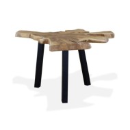 Table basse Teck authentique 80 x 70 x 38 cm