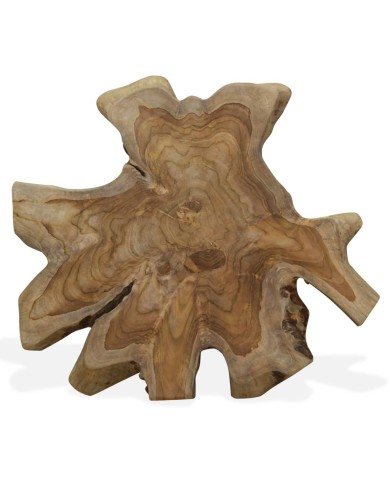 Table basse Teck authentique 80 x 70 x 38 cm