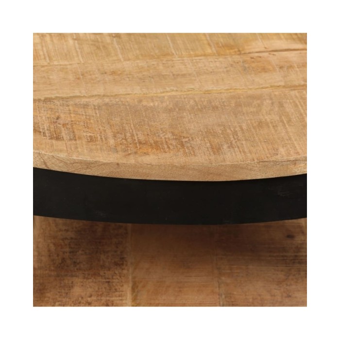Table basse Bois massif de manguier 65 x 32 cm