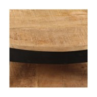 Table basse Bois massif de manguier 65 x 32 cm