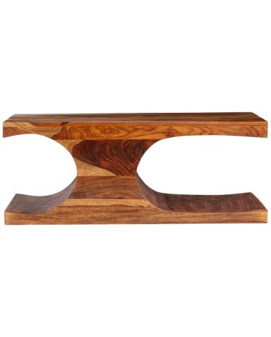 Table basse Bois massif de Sesham 90 x 50 x 35 cm