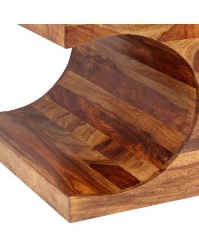 Table basse Bois massif de Sesham 90 x 50 x 35 cm