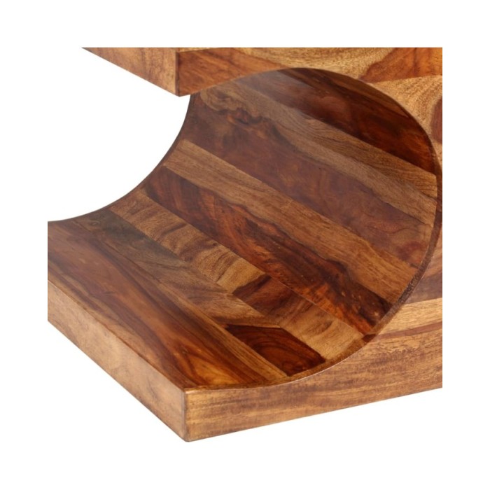 Table basse Bois massif de Sesham 90 x 50 x 35 cm