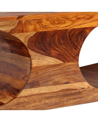 Table basse Bois massif de Sesham 90 x 50 x 35 cm