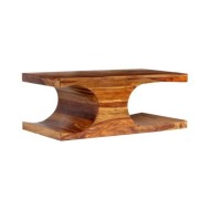 Table basse Bois massif de Sesham 90 x 50 x 35 cm