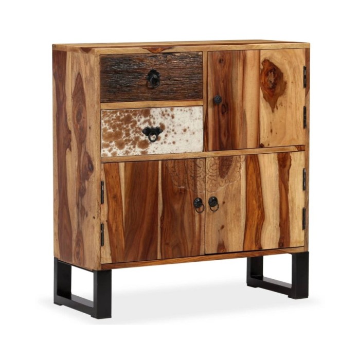 Buffet Bois massif de Sesham 70 x 30 x 80 cm
