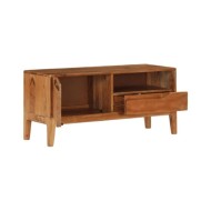 Meuble TV Bois d'acacia massif 88 x 30 x 40 cm