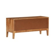 Meuble TV Bois d'acacia massif 88 x 30 x 40 cm