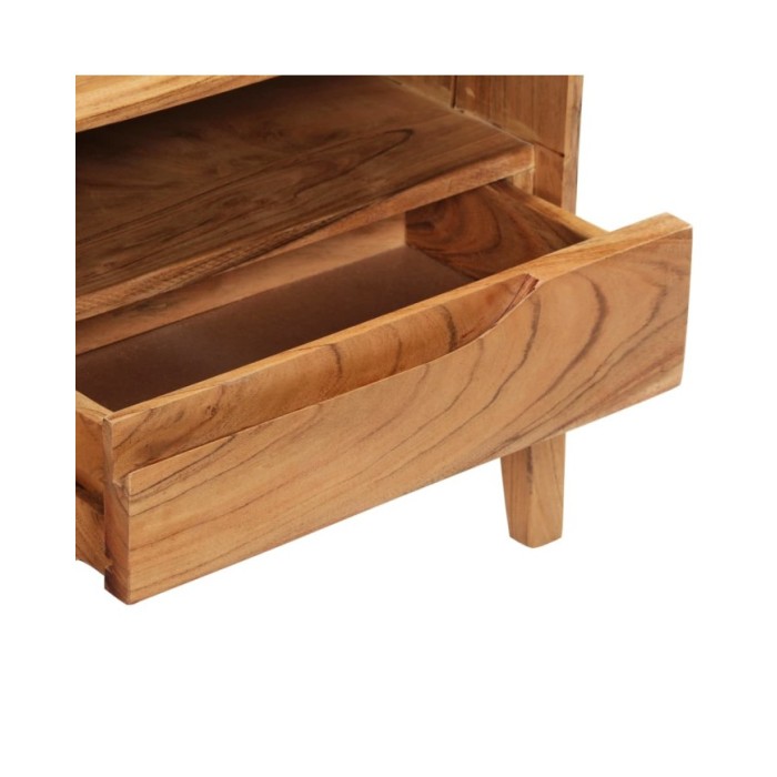 Meuble TV Bois d'acacia massif 88 x 30 x 40 cm